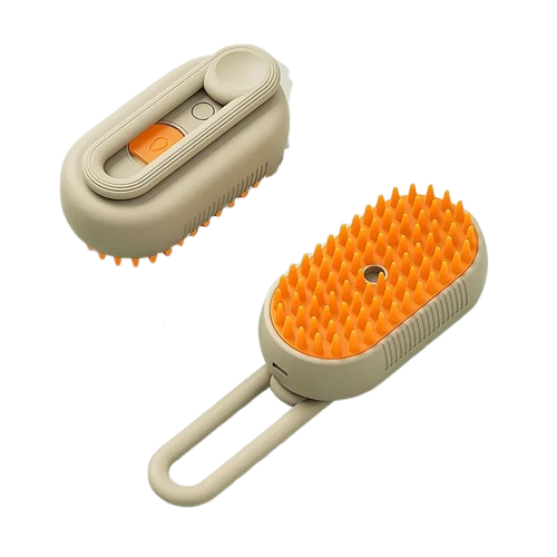 Pet Steam Brush Cat Dog Cleaning Steamy Spray Massage Beauty Comb 3 in 1 Hair Removal Grooming Supplies Pets Accessories