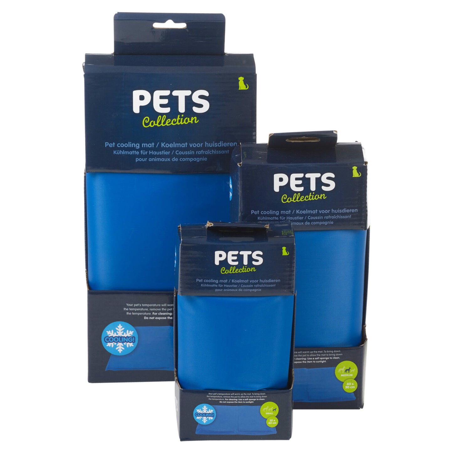 Dog Cat Pet Self Cooling Gel Mat Heat Summer Hot Weather Bed Pad Kitten Puppy